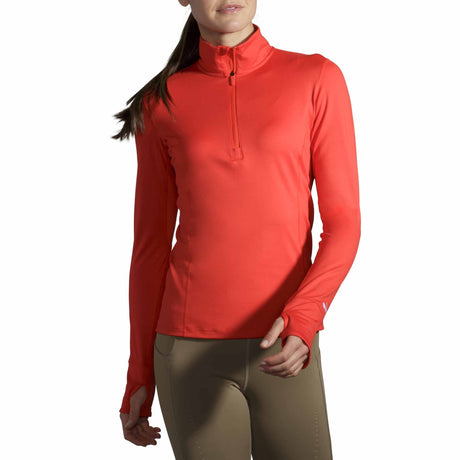 Brooks Brooks Dash 1/2 Zip chandail de course à pied pour femme