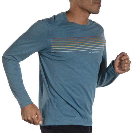 Brooks Brooks Distance 2.0 t-shirt de course à manches longues pour homme