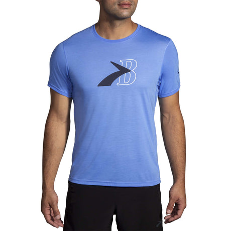 Brooks Brooks Distance Graphic T-shirt de course à manches courtes homme