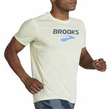 Brooks Brooks Distance Graphic T-shirt sport de course à pied homme