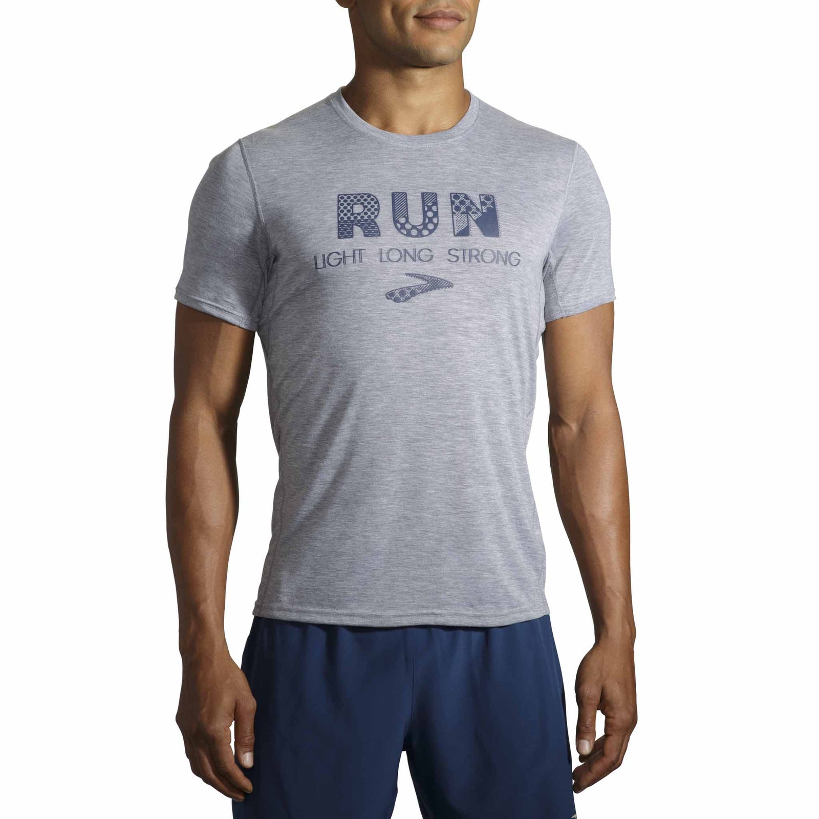 Brooks Brooks Distance Graphic T-shirt sport de course à pied homme
