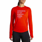 Brooks Brooks Distance Graphic t-shirt à manches longues pour femme