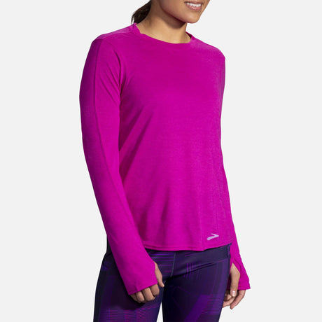 Brooks Brooks Distance chandail de course à pied à manches longues pour femme