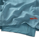 Brooks Brooks Sherpa 5-inch 2-en-1 short de course à pied homme