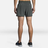Brooks Brooks Sherpa 5-inch 2-en-1 short de course à pied homme