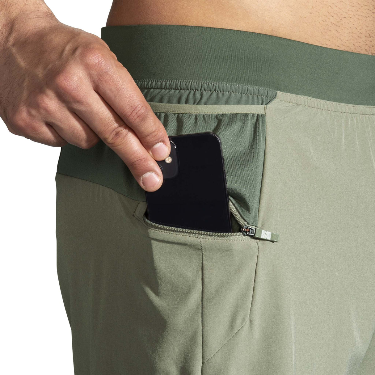 Brooks Brooks Sherpa 7-inch 2-in-1 short de course à pied homme