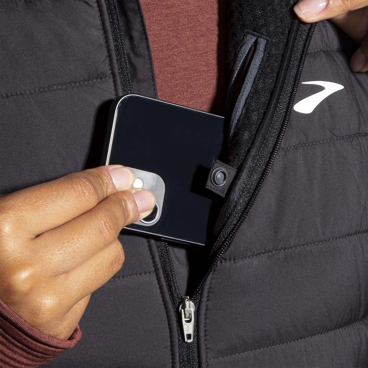 Brooks Brooks Shield Hybrid 2.0 Veste sans manches de course à pied femme