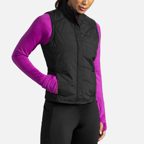 Brooks Brooks Shield Hybrid Veste sans manches de course à pied femme