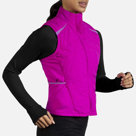 Brooks Brooks Shield Hybrid Veste sans manches de course à pied femme