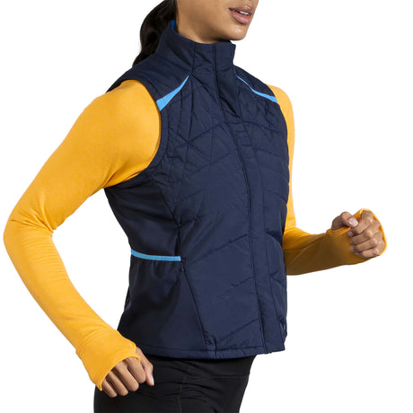 Brooks Brooks Shield Hybrid Veste sans manches de course à pied femme