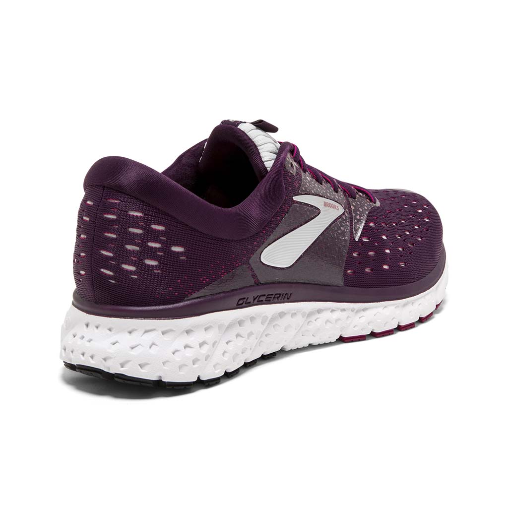  Brooks Glycerin 16 chaussure de course a pied femme violet rose grislv2