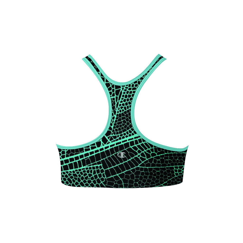 Champion Shape T-Back soutien-gorge sport aqua vue dos