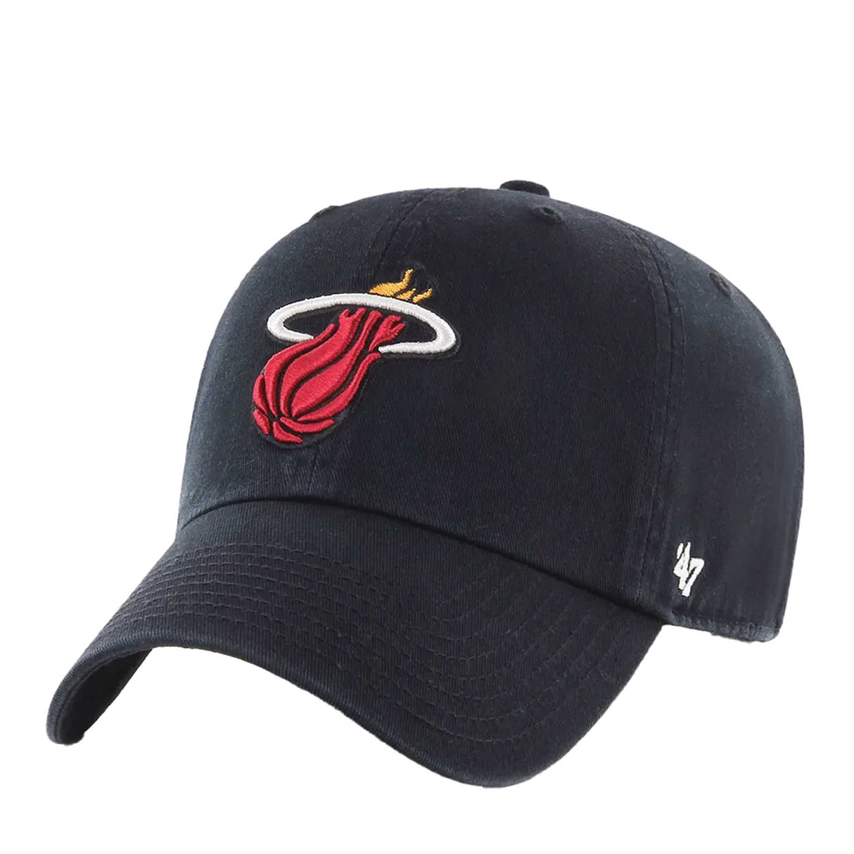 47 Brand NBA Miami Heat Clean Up Cap