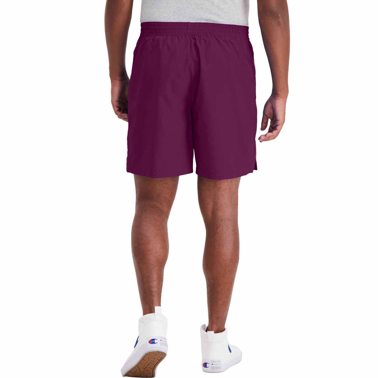 Champion 7 Inch Woven Sport Shorts W/Out Liner short sans doublure pour homme - Dark Berry Purple - dos