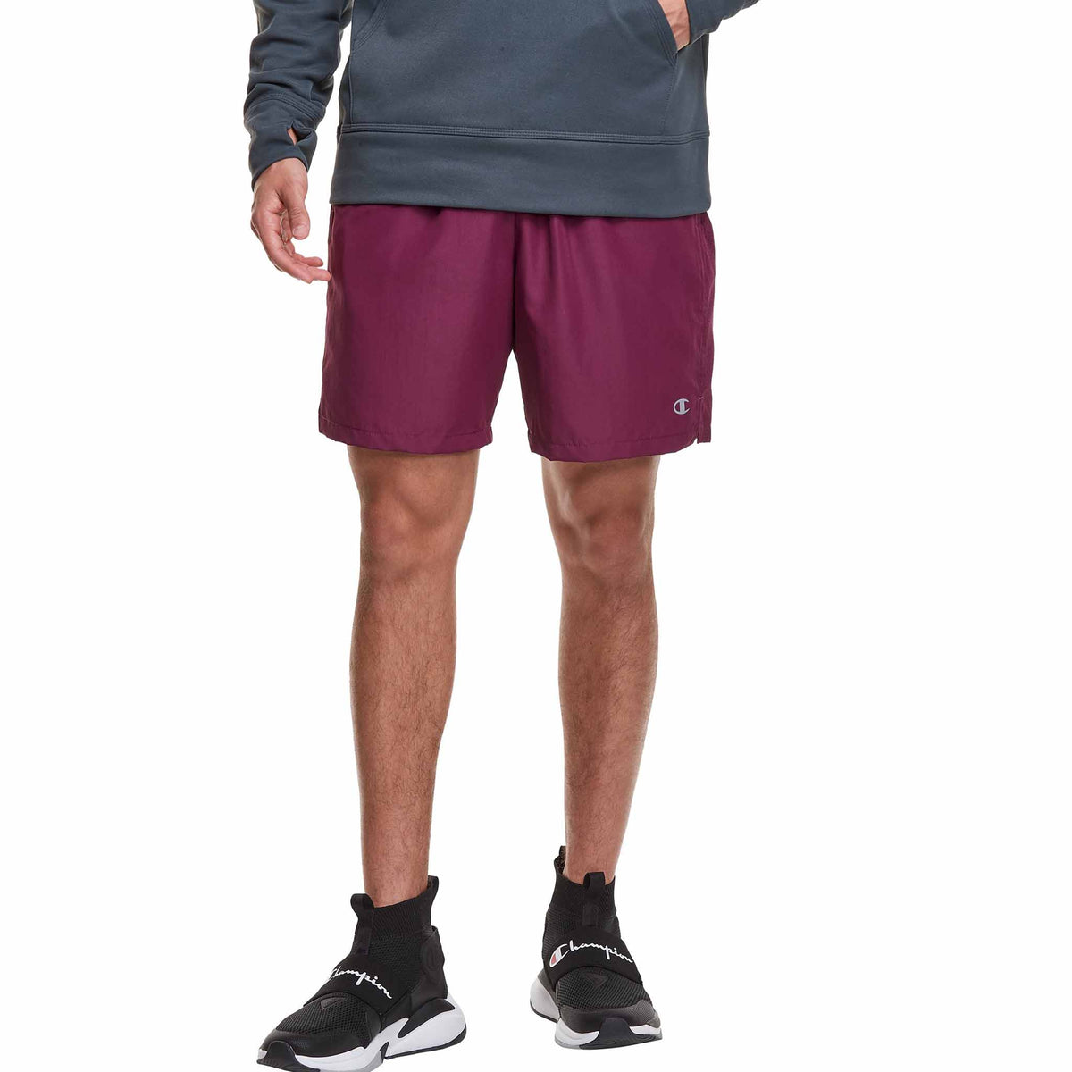 Champion 7 Inch Woven Sport Shorts W/Out Liner short sans doublure pour homme - Dark Berry Purple