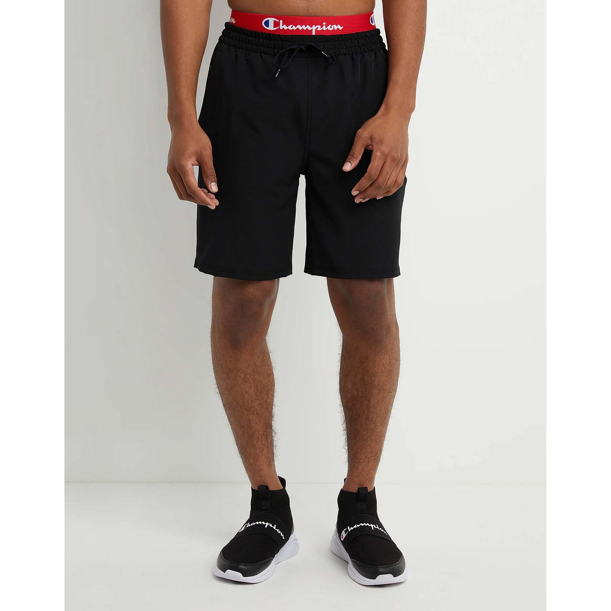 Champion 8-Inch City Sport short noir homme face