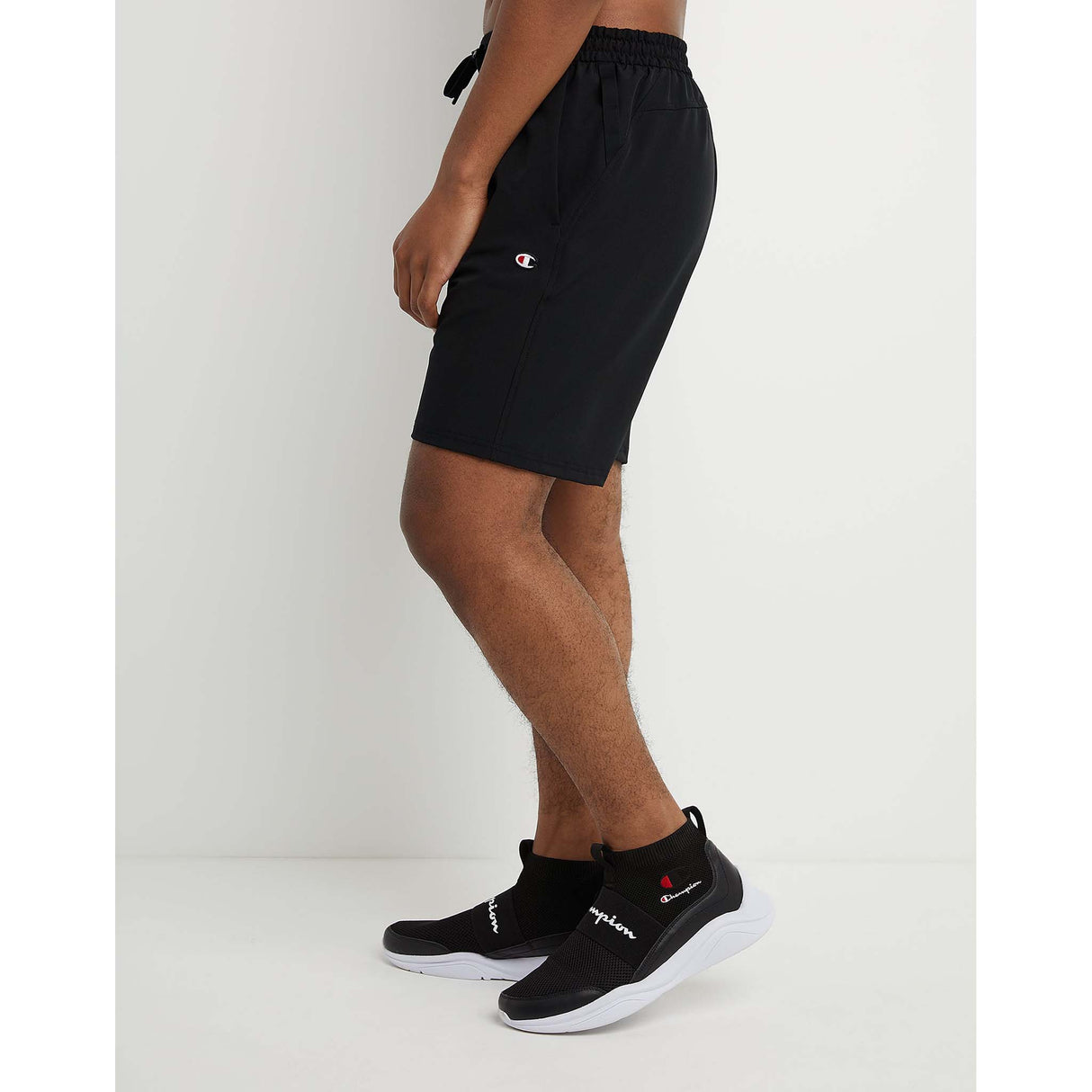 Champion 8-Inch City Sport short noir homme lateral