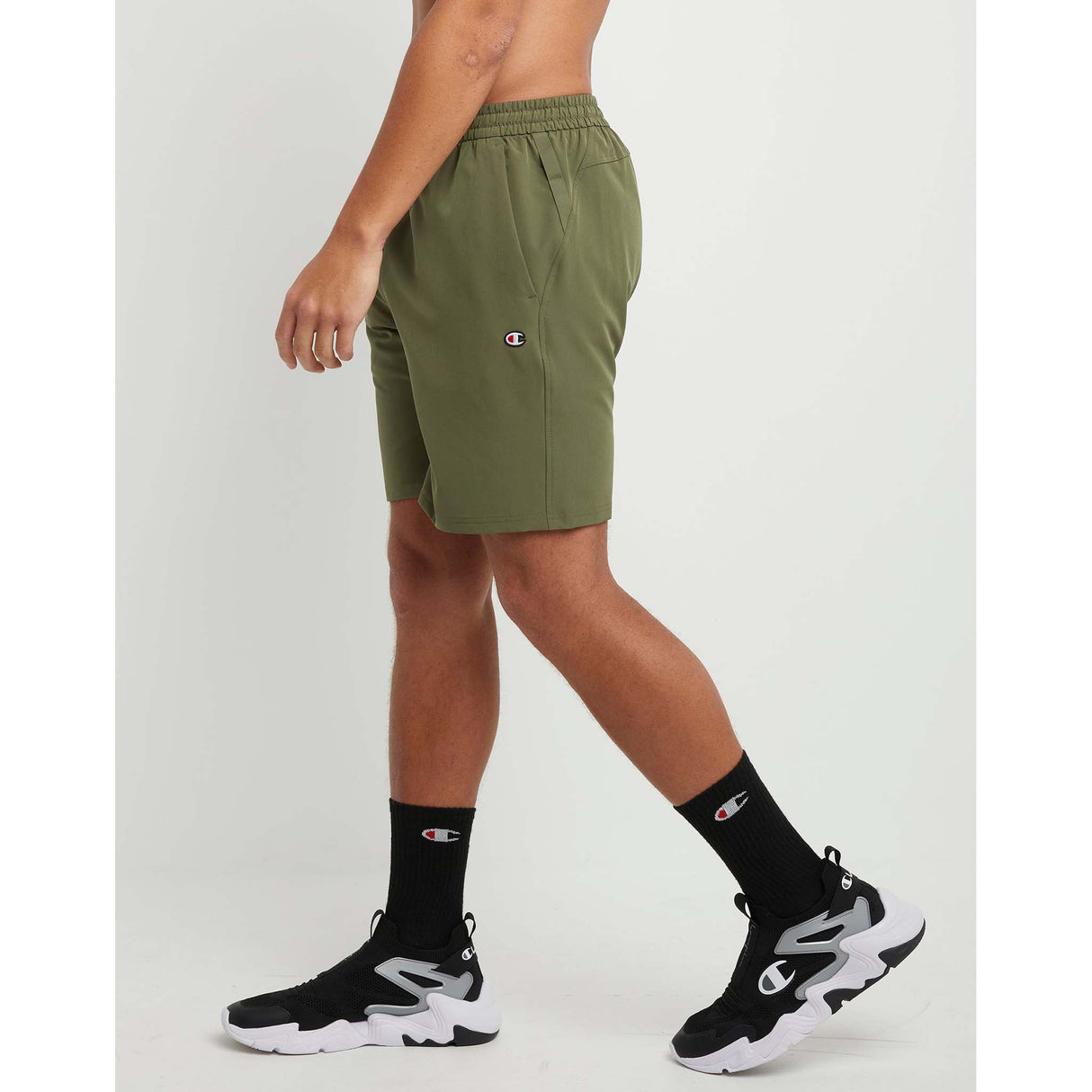 Champion 8-Inch City Sport short cargo olive homme lateral 2