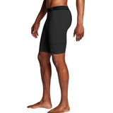 Champion 9-Inch short de compression sport noir homme lateral