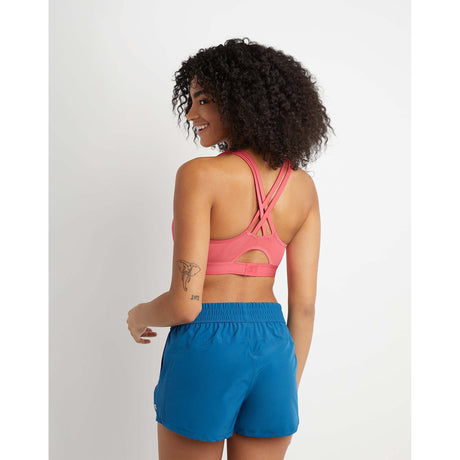 Champion Absolute Eco Strappy soutien-gorge sport pinky peach dos