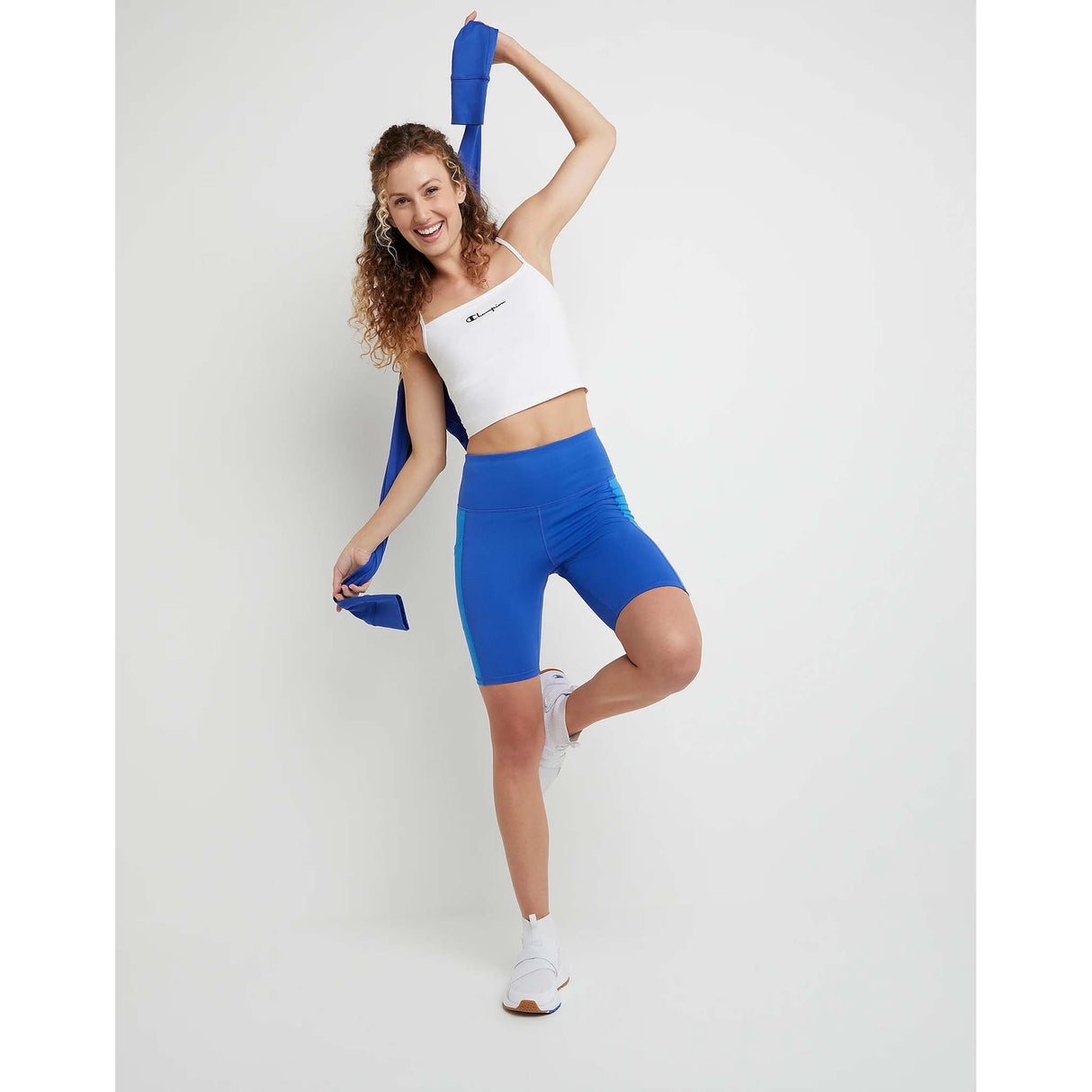 Champion Absolute Eco Bike Short de style cuissard femme deep dazzling blue live