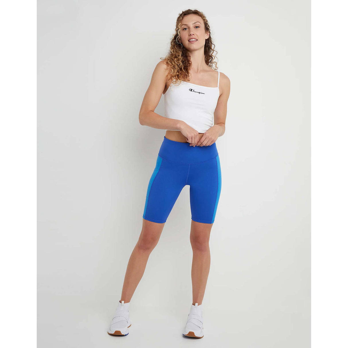 Champion Absolute Eco Bike Short de style cuissard femme deep dazzling blue live 2