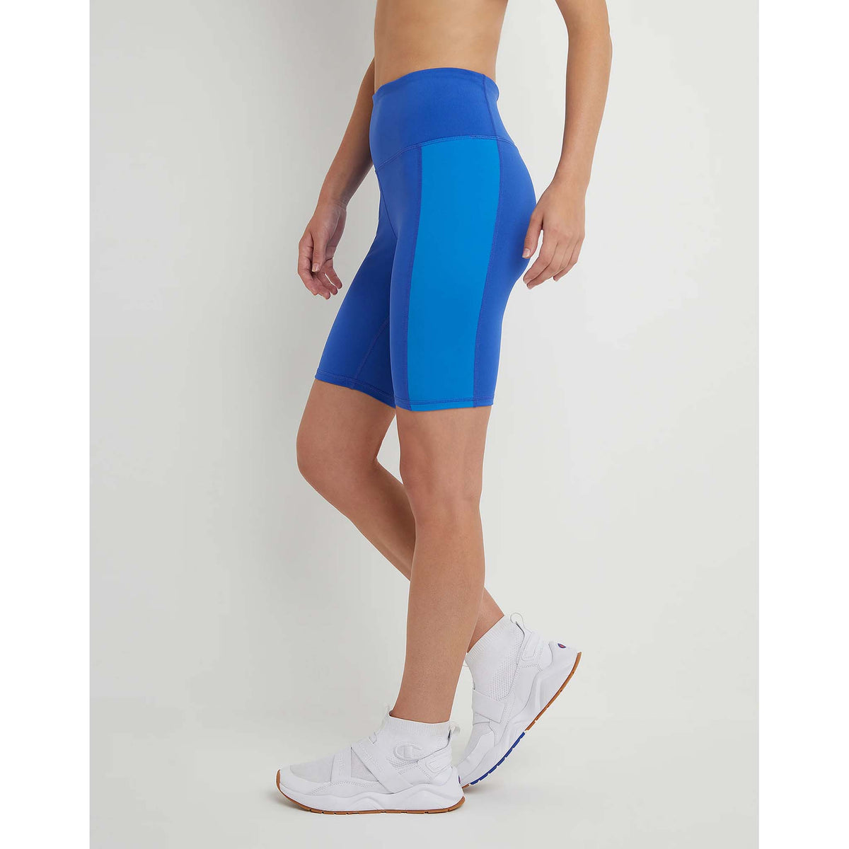 Champion Absolute Eco Bike Short de style cuissard femme deep dazzling blue lateral