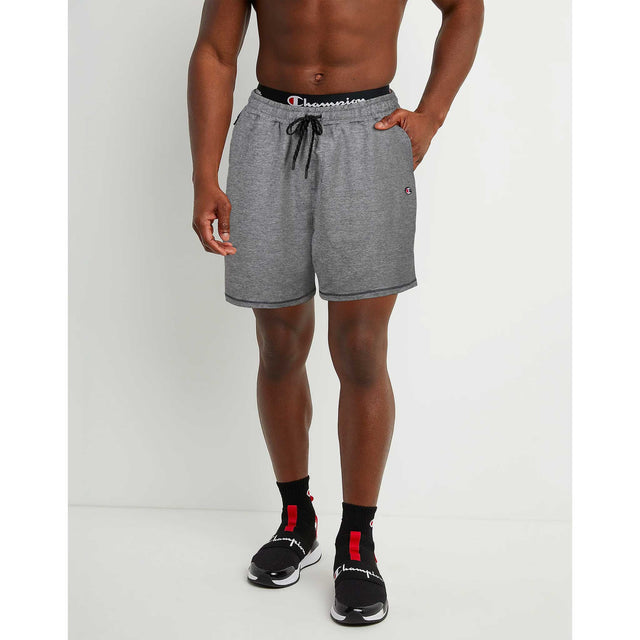 Champion 7-Inch All Day MVP short de sport pour homme - Railroad grey heather