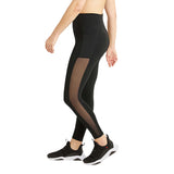 Champion All In Crop 7/8 Tight legging noir femme lateral