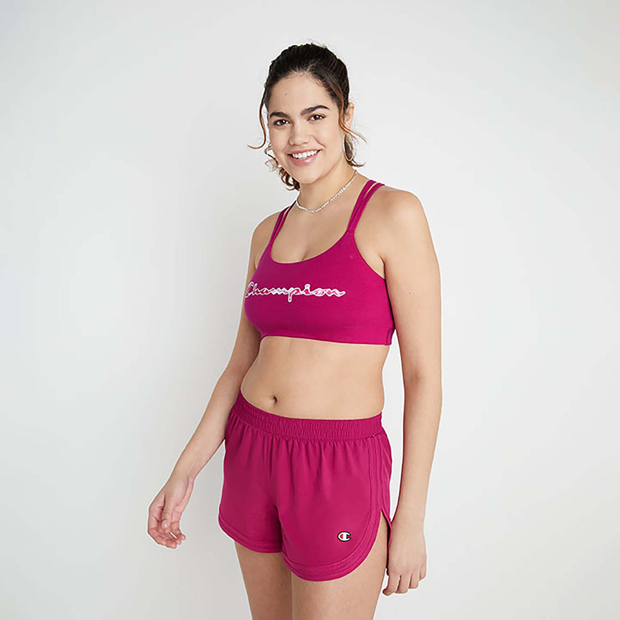 Champion Authentic Strappy Sports Bra inari face