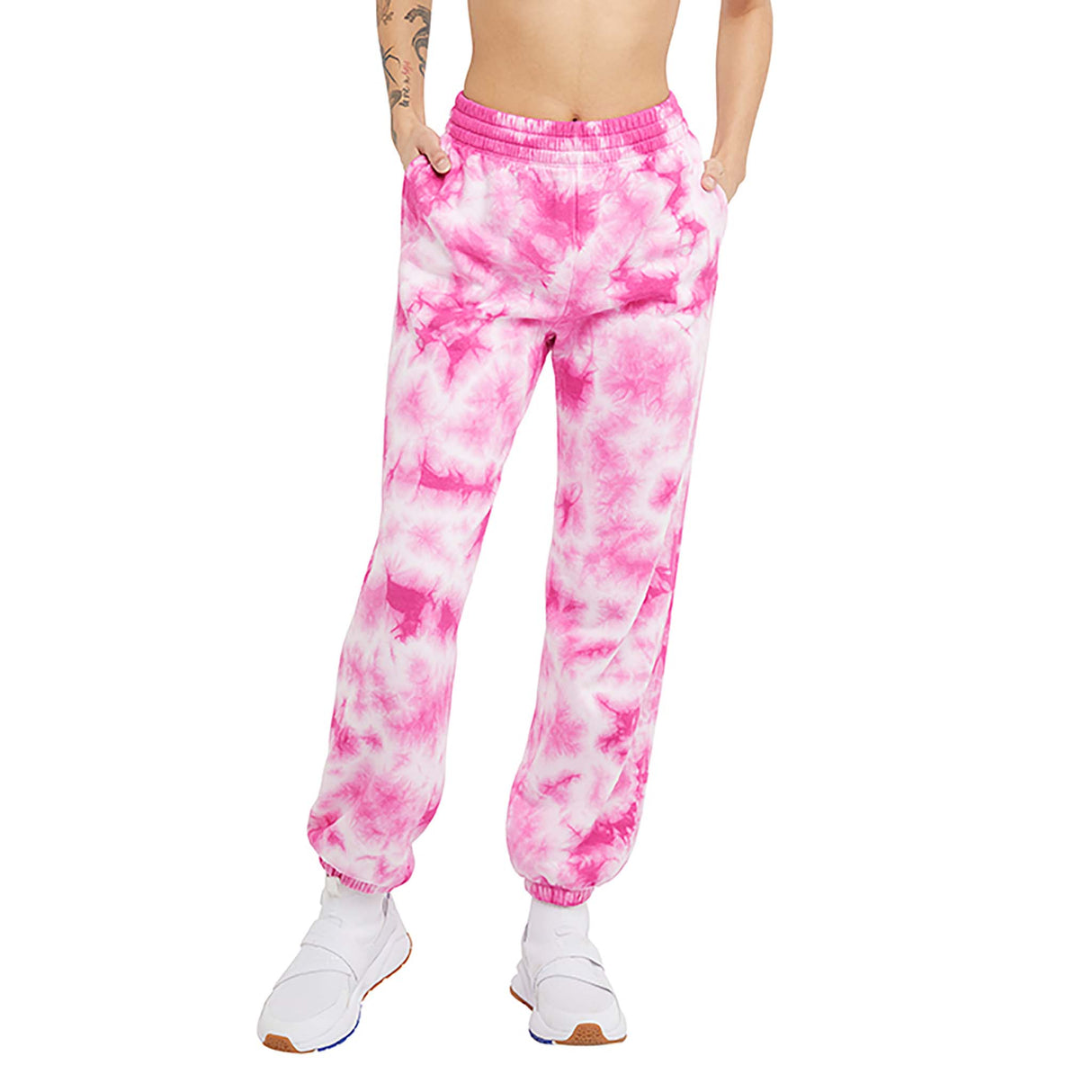 Champion Boyfriend Fleece Dye Sweatpants inari femme