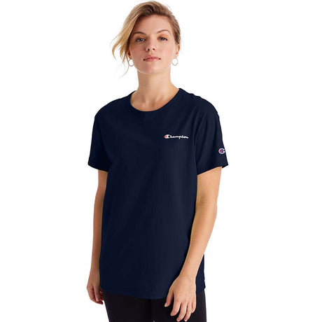 Champion Boyfriend Tee T-shirt pour femme marine