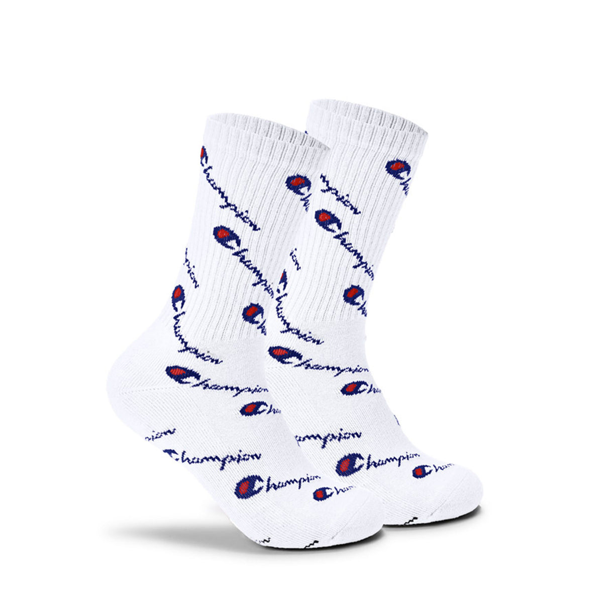 Bas Champion Life All over Print sport pour homme - Blanc