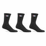 Bas Champion Life Classic C sport pour homme - 3-Pack - Noir