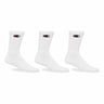 Bas Champion Life Classic C sport pour homme - 3-Pack - Blanc