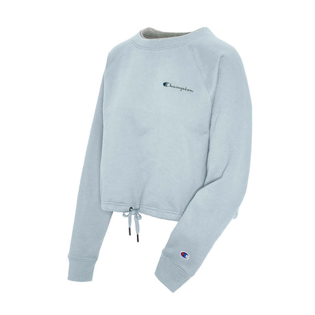 Champion Campus Fleece Crop chandail en laine polaire pour femme snowdrop grey