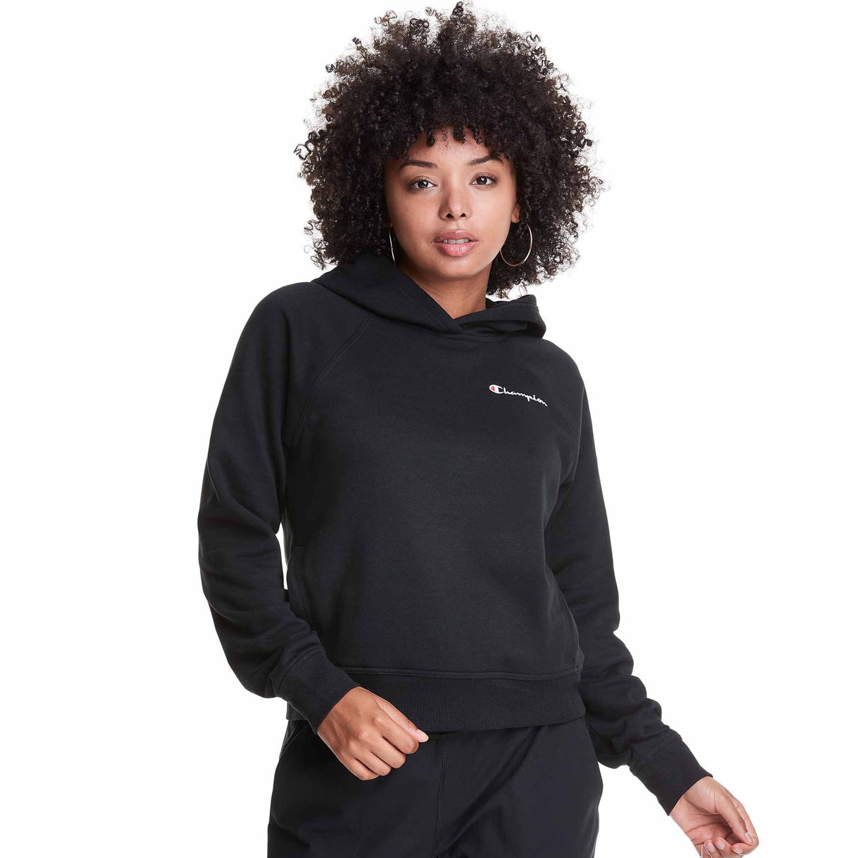 Champion sweatshirt Campus Eco Fleece Hoodie pour femme - Black