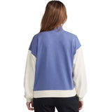 Champion Campus French Terry 1/2 Zip Mock Seven Seas Blue chandail pour femme dos