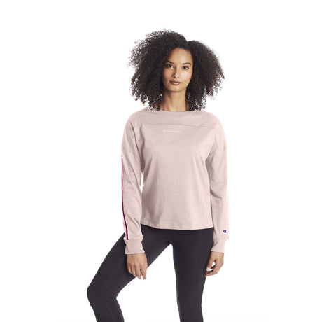 Champion Campus chandail a manches longues femme hush pink live
