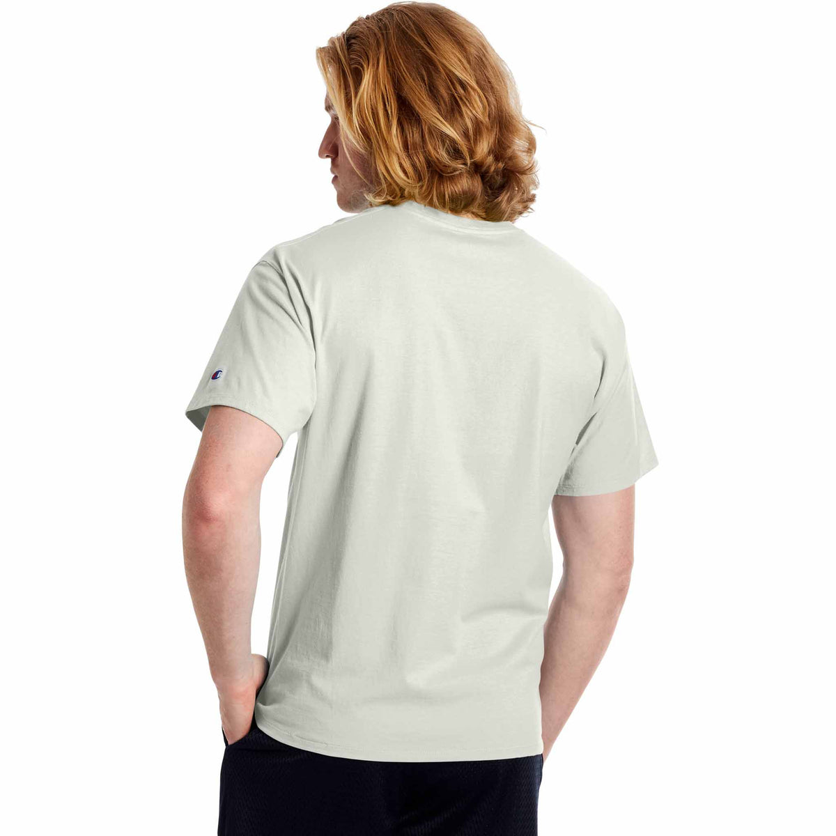 Champion Graphic Jersey Script Logo T-shirt manches courtes pour homme - Natural - dos