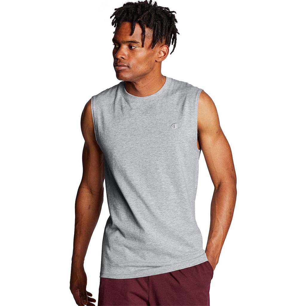 Champion T-shirt Muscle Tee oxford grey lv1