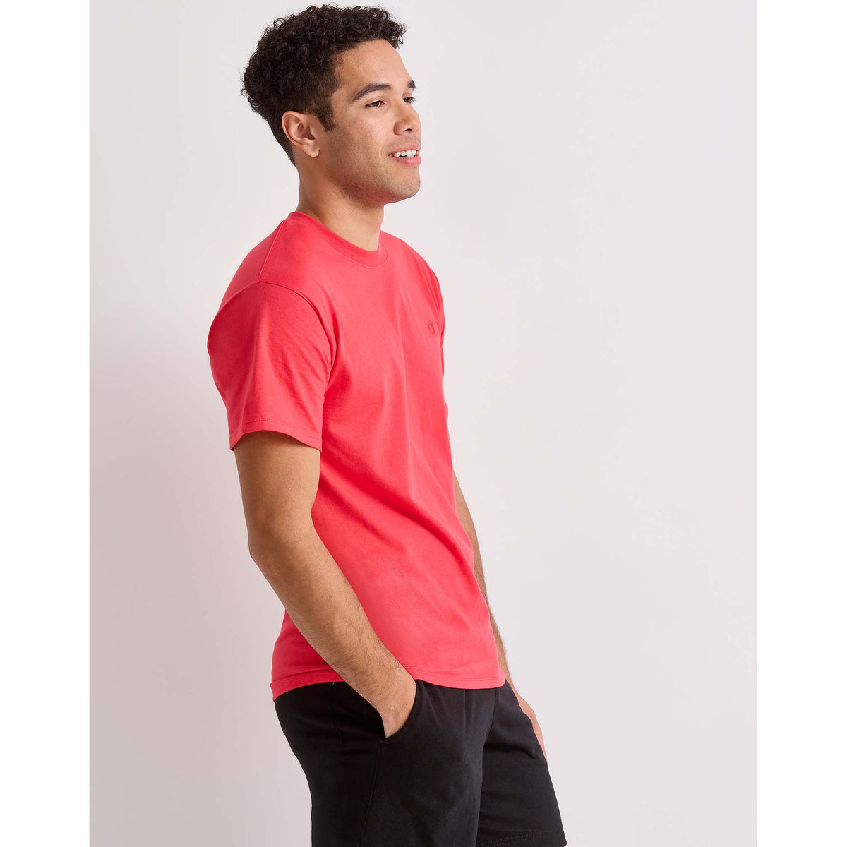 Champion Classic Jersey T-shirt redstone homme lateral