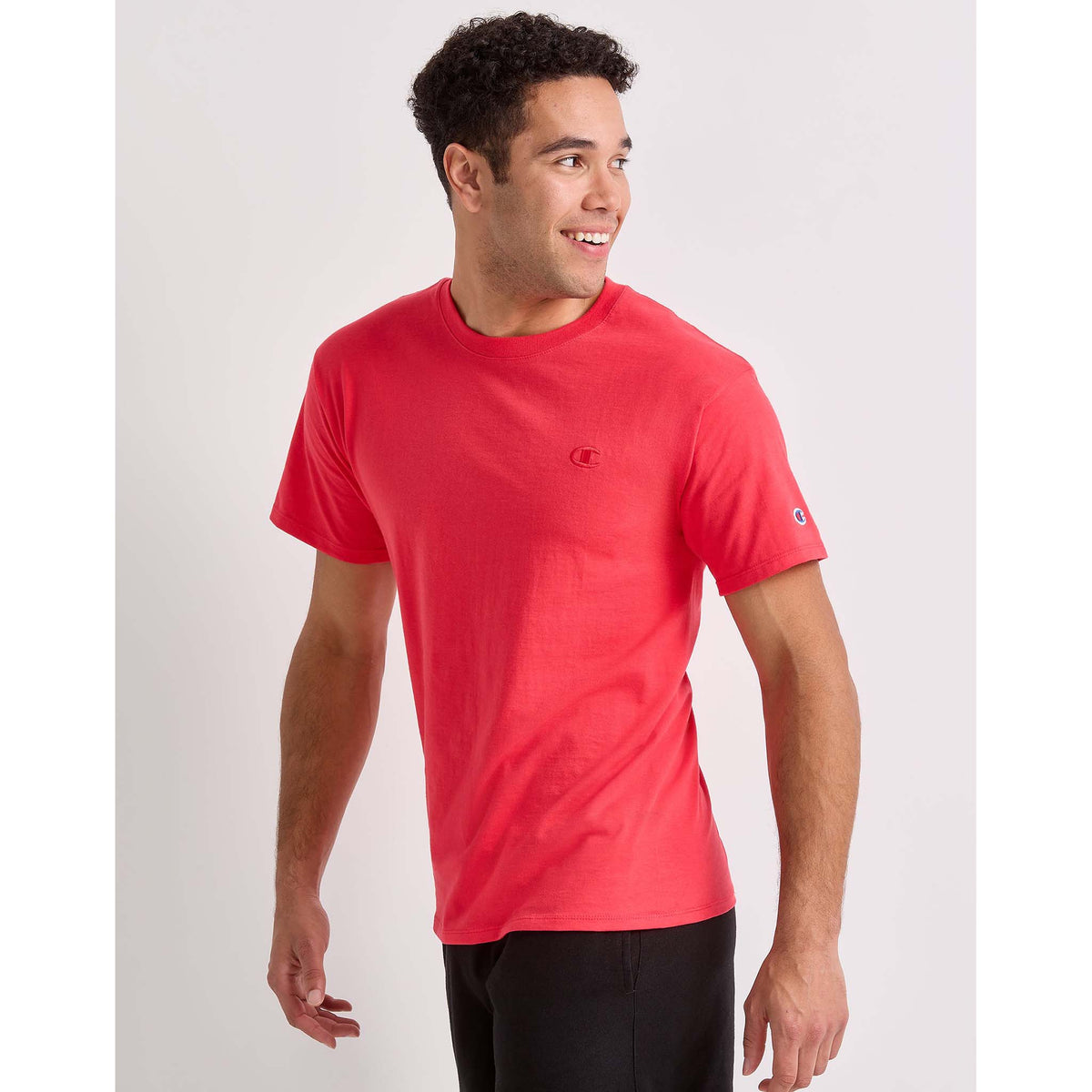 Champion Classic Jersey T-shirt redstone homme live 3