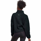 Champion Cozy High Pile Quarter Zip - Black