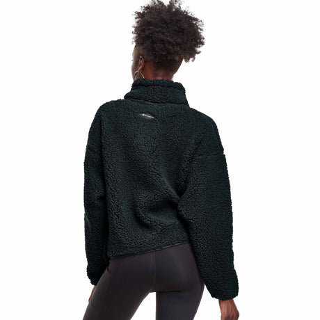 Champion Cozy High Pile Quarter Zip - Black