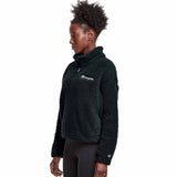 Champion Cozy High Pile Quarter Zip - Black