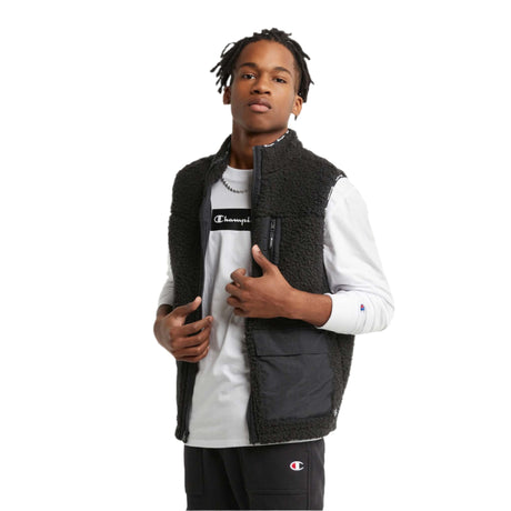 Champion veste Cozy High Pile noir homme