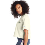 Champion Cropped Tee Camo Logo t-shirt pour femme coté