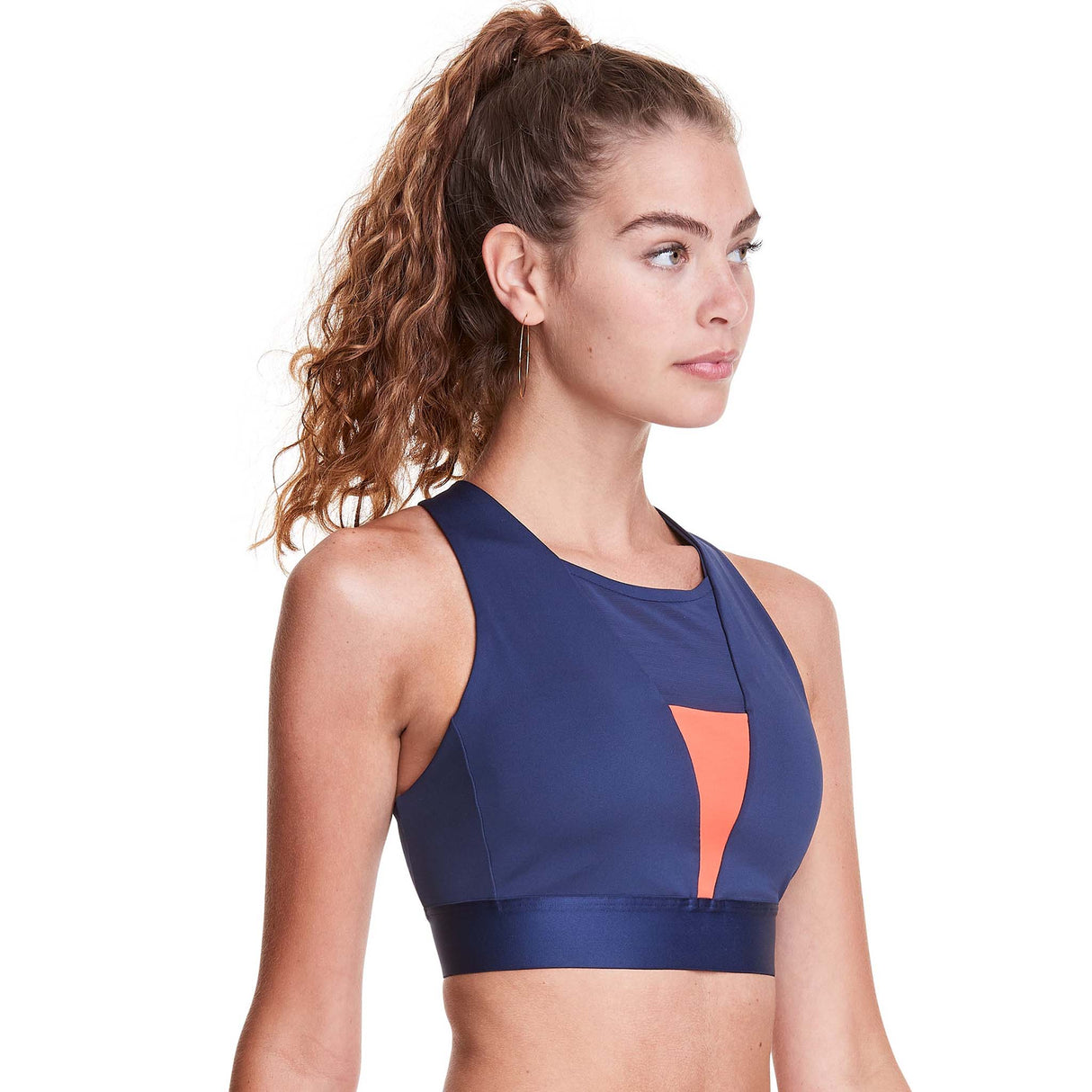 Champion Absolute Eco Shape Max soutien-gorge sport marine orange live lateral