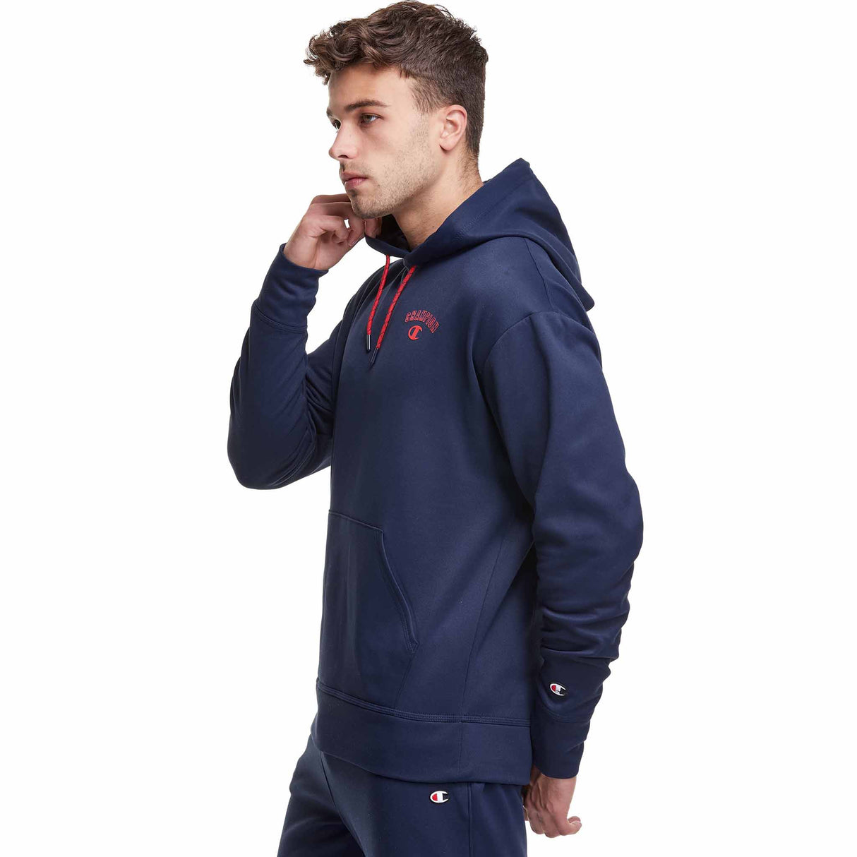 Champion Game Day Graphic Hoodie sweatshirt sport à capuchon pour homme - Athletic Navy